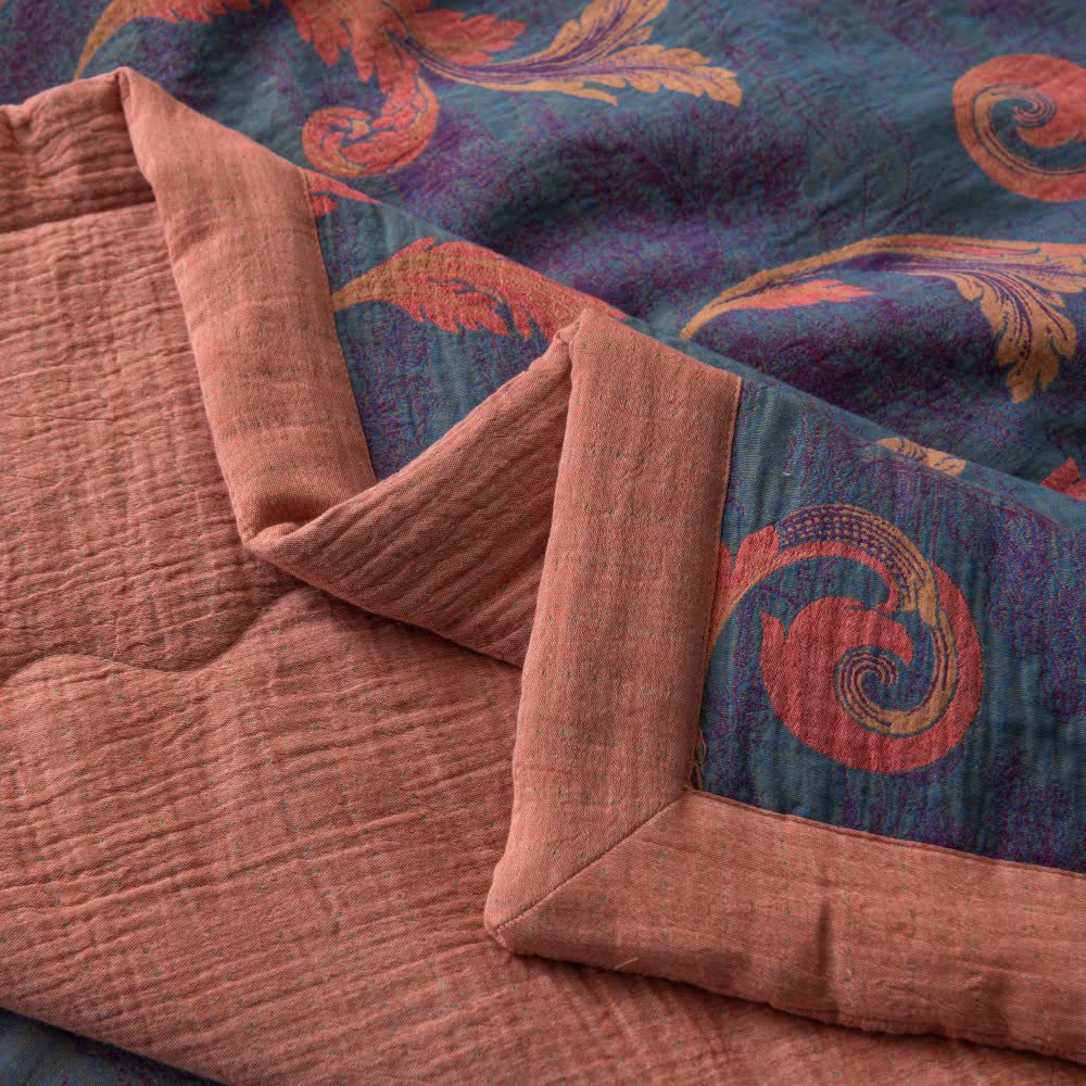 Breathable Cotton Gauze Retro Comfy Bedding