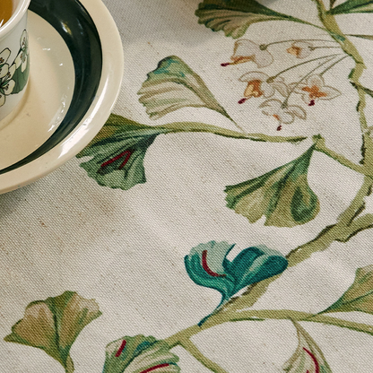 Ginkgo Leaf Tablecloth | Soft Polyester | Various Sizes