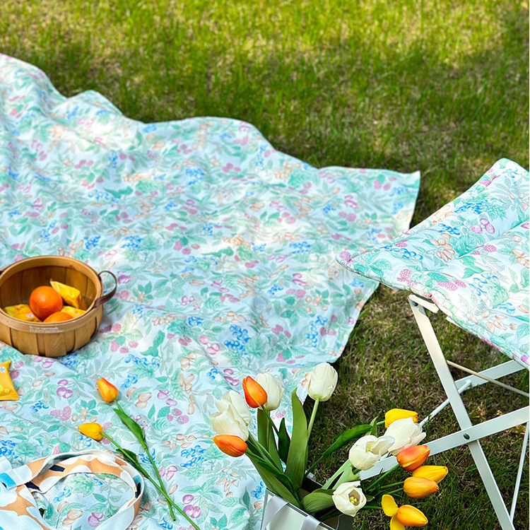 Rural Pure Cotton Picnic Tablecloth