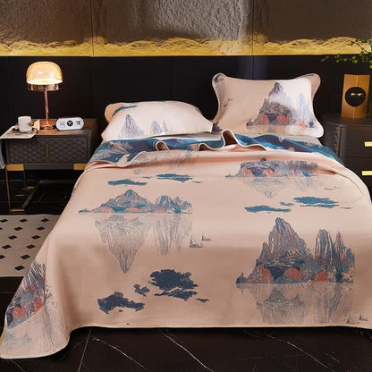 Vintage Cooling Coverlet | Lyocell & Cotton | Twin, Full, Queen, King