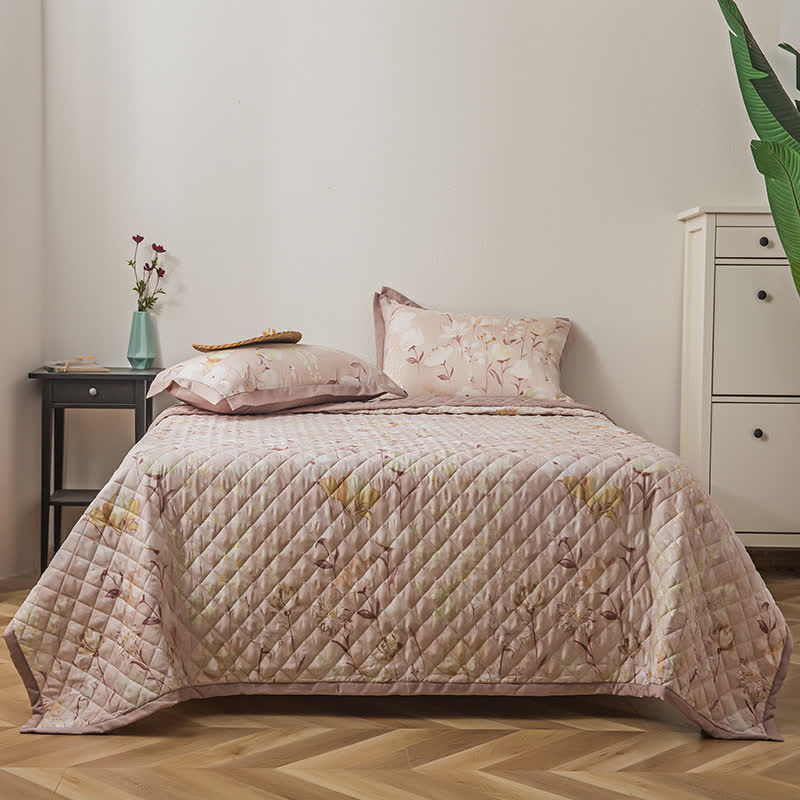 Floral Bedding Set | Lyocell Fiber | Queen Size