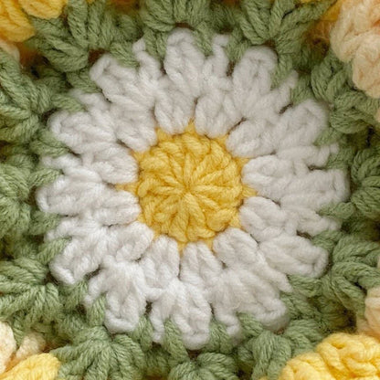 Handmade Crochet Coaster | Eco-Friendly Yarn | Set of 1, 2, 4, or 8