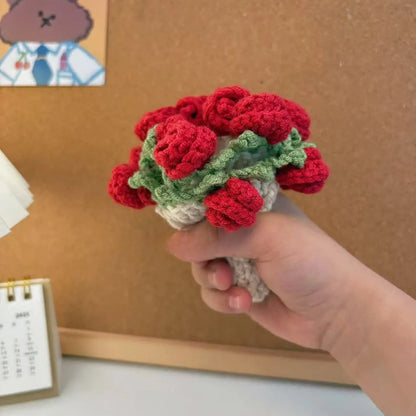 Crochet Coaster Set | Eco-Friendly Yarn | 1-5 Pieces