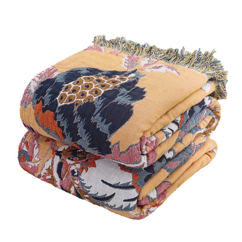 Cotton Gauze Quilt | Reversible Design | Full/Queen Size
