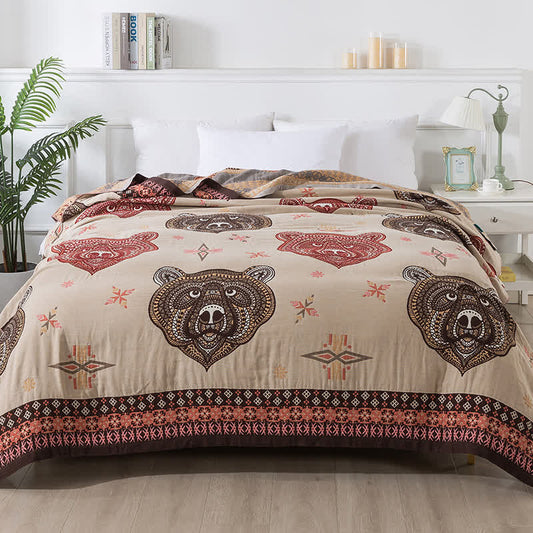Vintage Cotton Gauze Quilt | Eco-Friendly 100% Cotton | Full/Queen Size Options