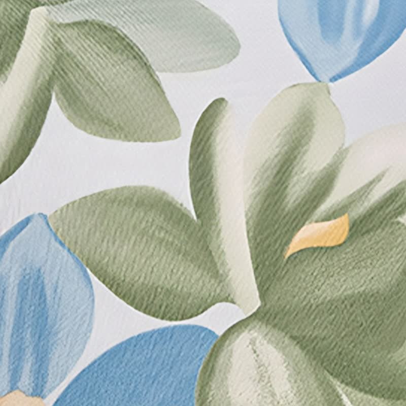 Rustic Floral Cotton Coverlet | Eco-Friendly Soft Fabric | Available in Twin, Full, Queen, King Sizes