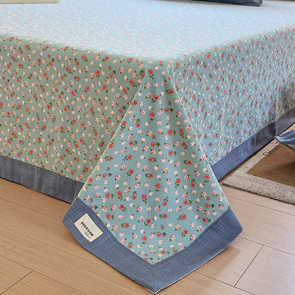 Floral Cotton Coverlet | Eco-Friendly | Multiple Sizes