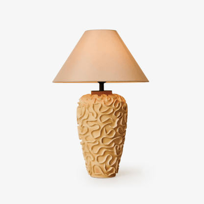 Marelo Table Lamp | Ceramic Base | Terracotta