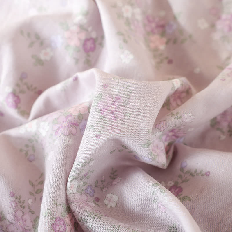 Floral Cotton Gauze Nightgown | Soft Breathable Fabric | Women's Sleepwear