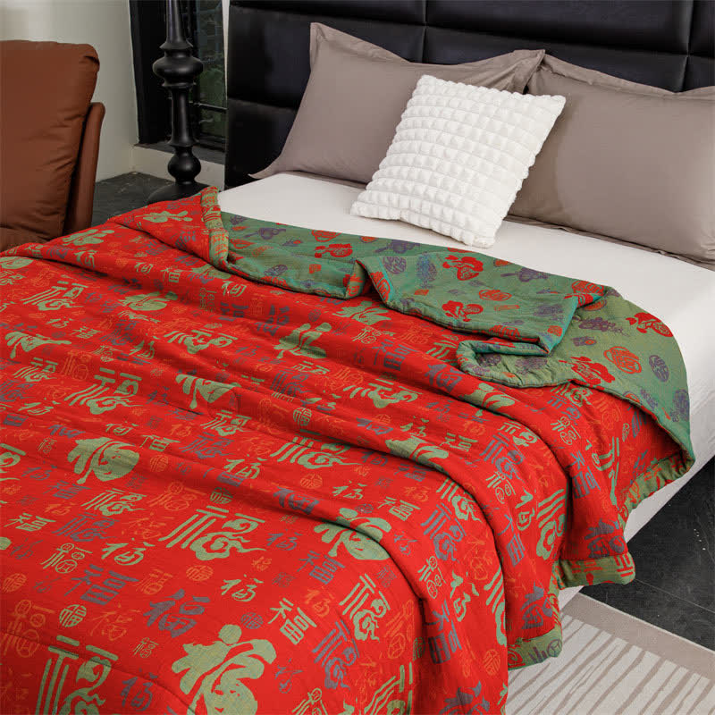 Summer Quilt | Cotton | Full/Queen Size