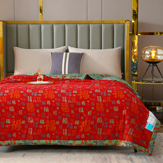 Summer Quilt | Reversible Soft Cotton | Full/Queen Size