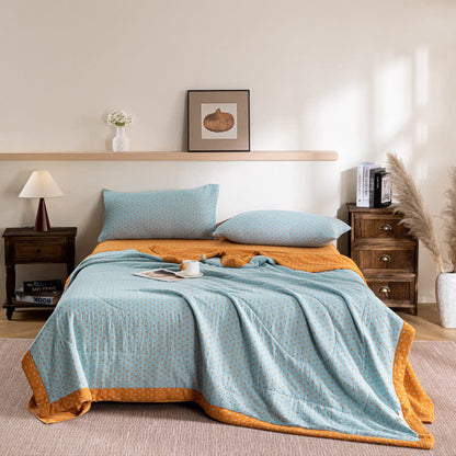 Summer Quilt | Double-Layer Cotton | Twin Size