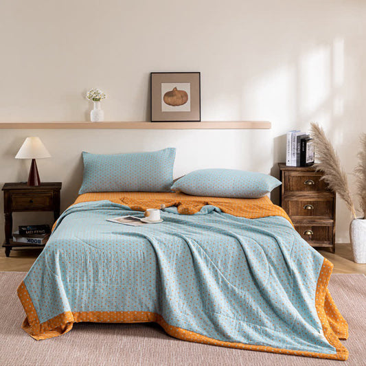 Summer Quilt | Double-Layer Cotton | Twin Size
