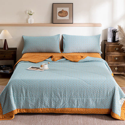 Summer Quilt | Double-Layer Cotton | Twin Size