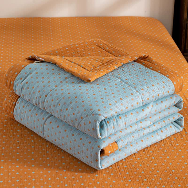 Summer Quilt | Double-Layer Cotton | Twin Size