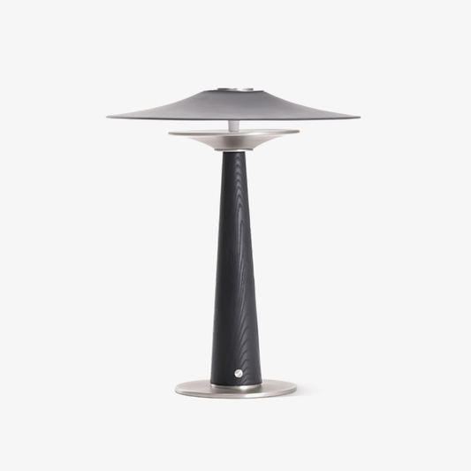 Kizu Peak Table Lamp | Minimalist Design | Black, Nickel