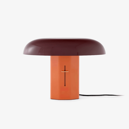 Molli Mushroom Table Lamp | Metal | Green, Orange