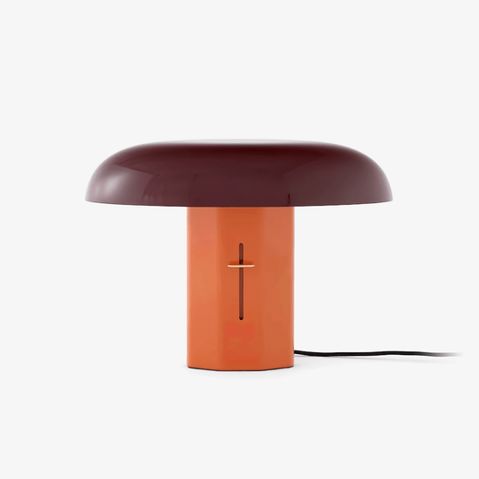 Molli Mushroom Table Lamp | Metal | Green, Orange