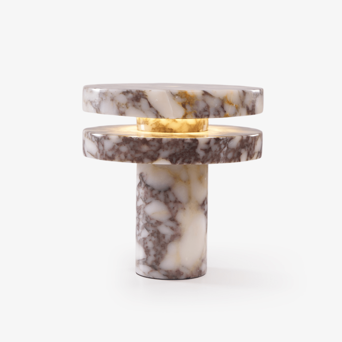 Altar Table Lamp | Marble | Bvlgari Red & White