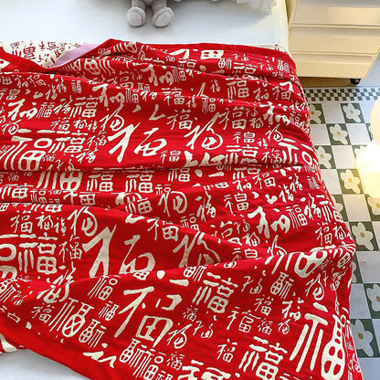 Cotton Gauze Quilt | Eco-Friendly Fabric | Full & Queen Sizes