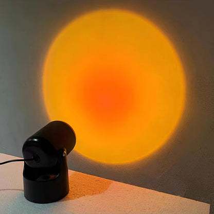 Sunset Projection LED Table Light | Durable Aluminum & Glass | Set of 2