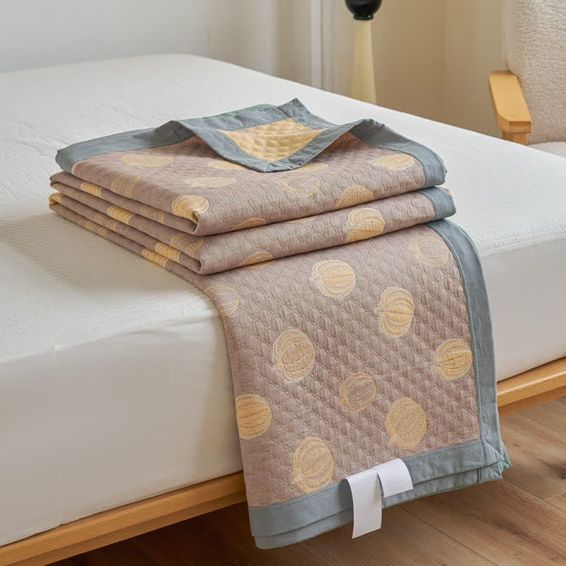 Cotton Gauze Summer Quilt | 100% Organic Cotton | Available in Full, Queen, King Sizes
