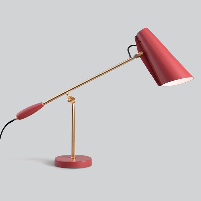 Birdy Table Lamp | Steel & Aluminum | White, Grey, Black, Red
