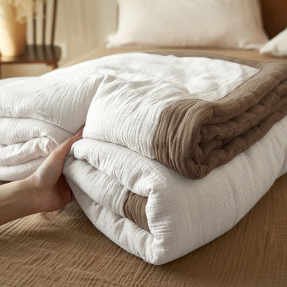 Double Layer Gauze Bedding Set | 100% Organic Cotton | Full & Queen Sizes