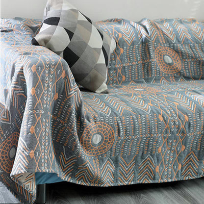 Cotton Striped Reversible Blanket | Ultra-Plush | Multiple Sizes Available