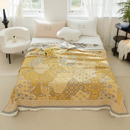 Vintage Cotton Gauze Quilt | 100% Cotton | Full & Queen Sizes