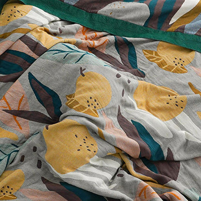Reversible Cotton Quilt | Lightweight & Breathable | Full/King Size