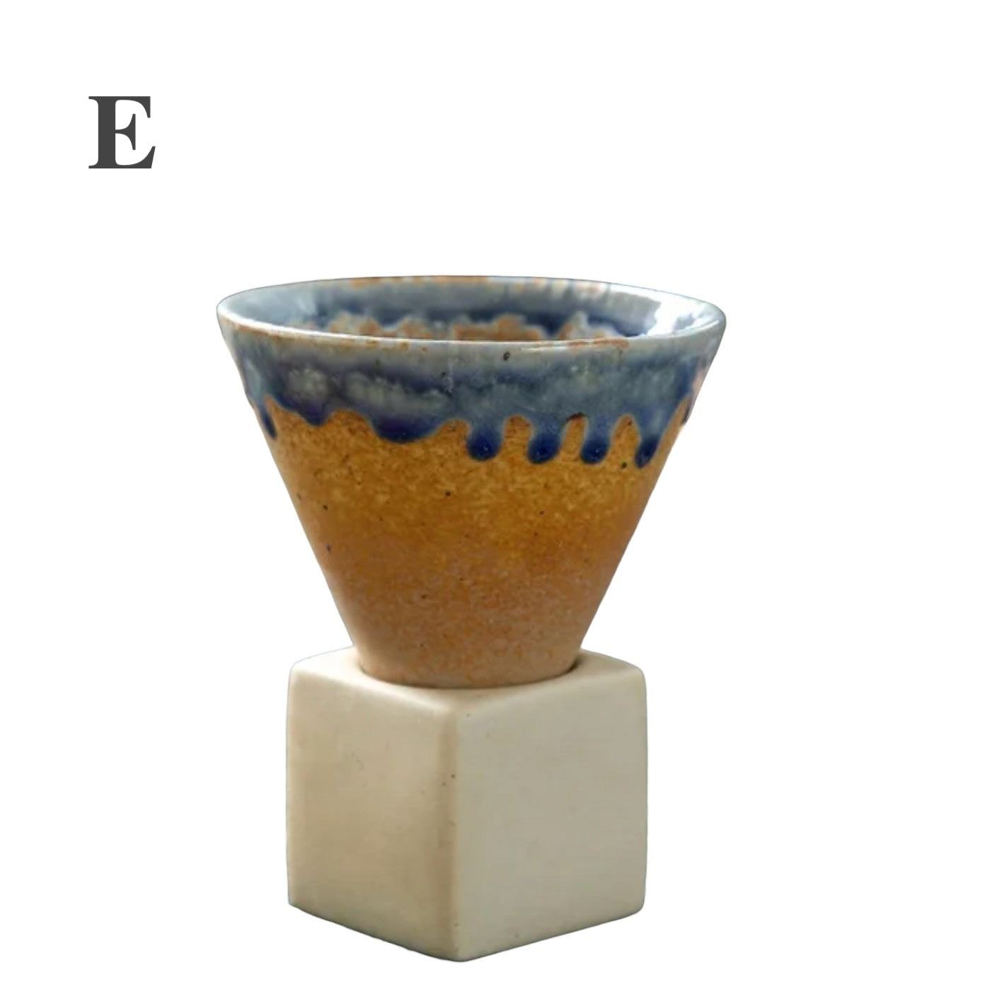 Ceramic Coffee Mug | Retro Design | 200ml