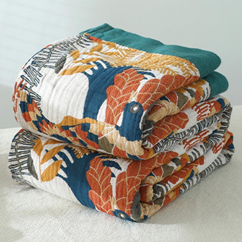 Reversible Cotton Blanket | Soft & Breathable | 1 Piece