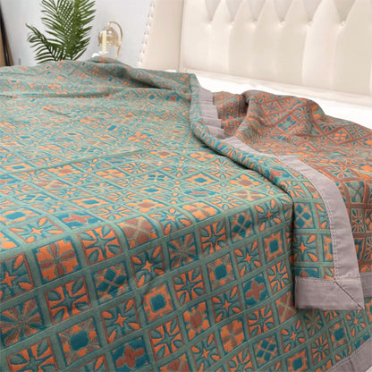 Reversible Cotton Quilt | Eco-Friendly Organic Cotton | Full/Queen Size Options