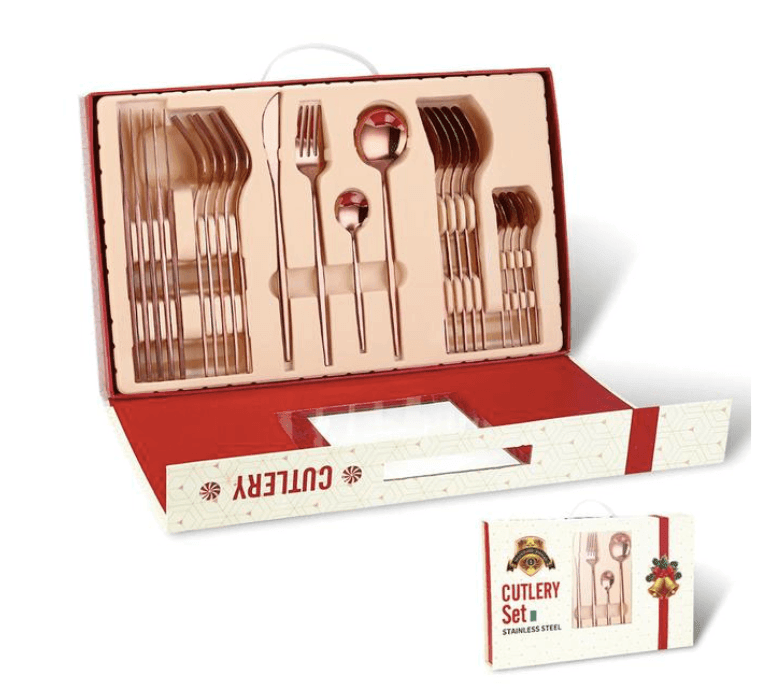 Cutlery Set | Stainless Steel | 24pcs