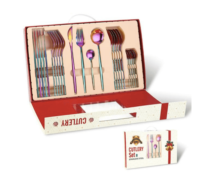 Cutlery Set | Stainless Steel | 24pcs