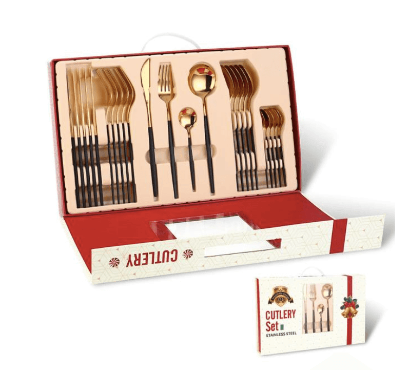 Cutlery Set | Stainless Steel | 24pcs