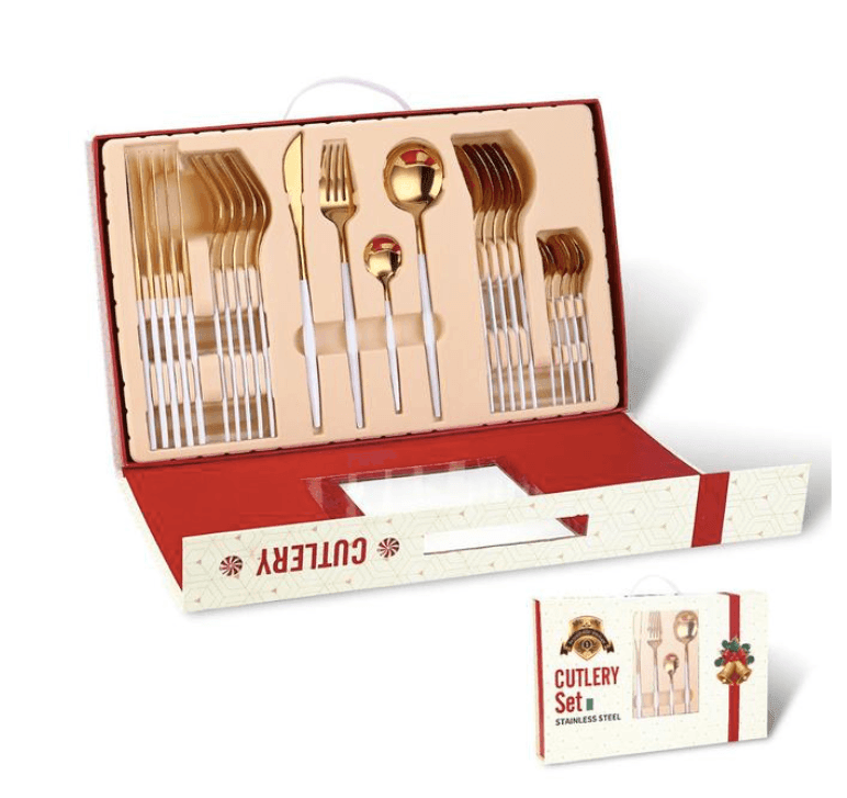 Cutlery Set | Stainless Steel | 24pcs