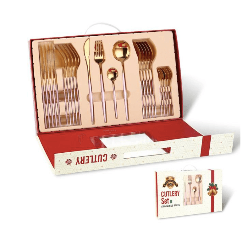 Cutlery Set | Stainless Steel | 24pcs