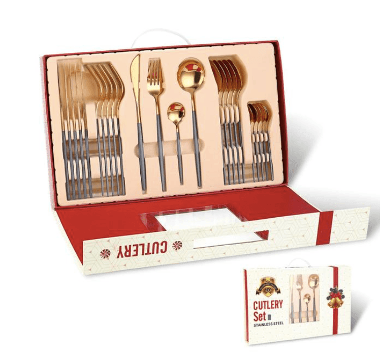 Cutlery Set | Stainless Steel | 24pcs