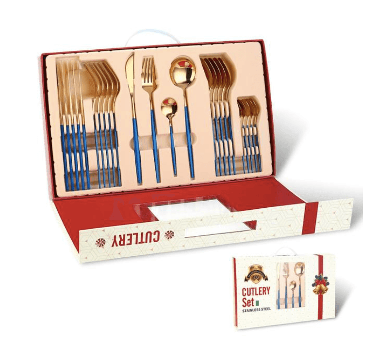 Cutlery Set | Stainless Steel | 24pcs