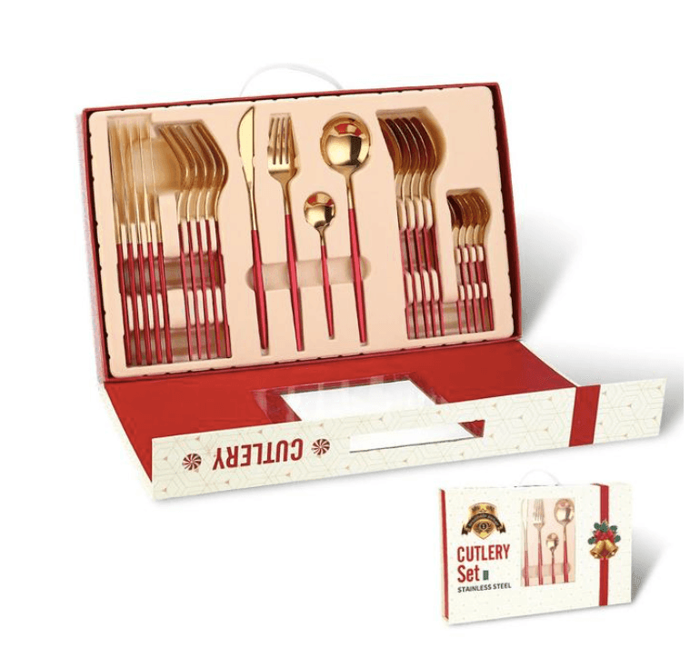 Cutlery Set | Stainless Steel | 24pcs