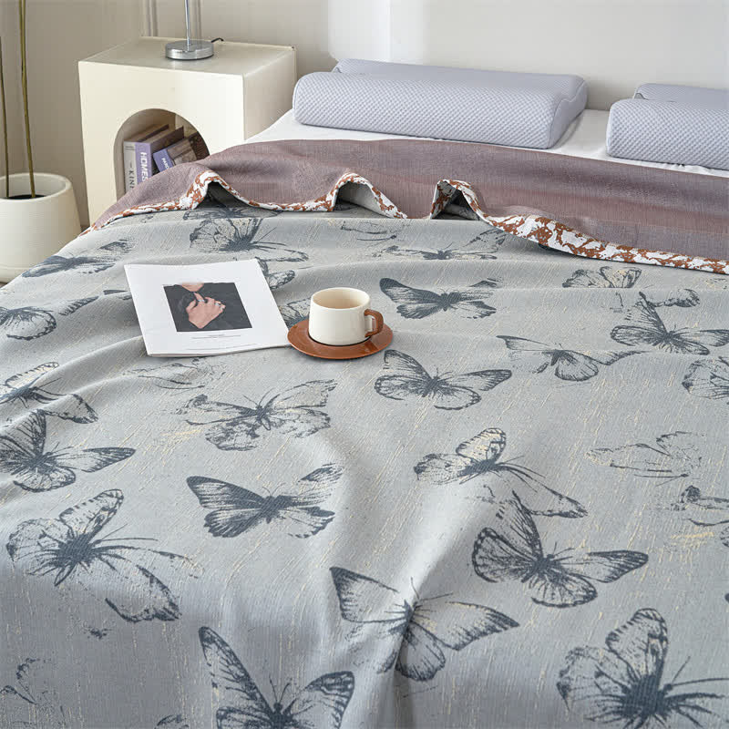 Butterfly Quilt | Lyocell Fiber | King Size