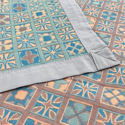 Reversible Cotton Quilt | Eco-Friendly Organic Cotton | Full/Queen Size Options