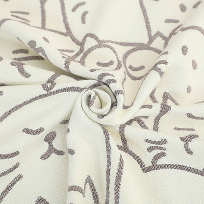 Cat Cotton Gauze Quilt | Hypoallergenic & Eco-Friendly | Full/Queen Size