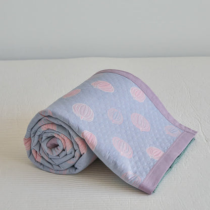 Cotton Gauze Summer Quilt | 100% Organic Cotton | Available in Full, Queen, King Sizes
