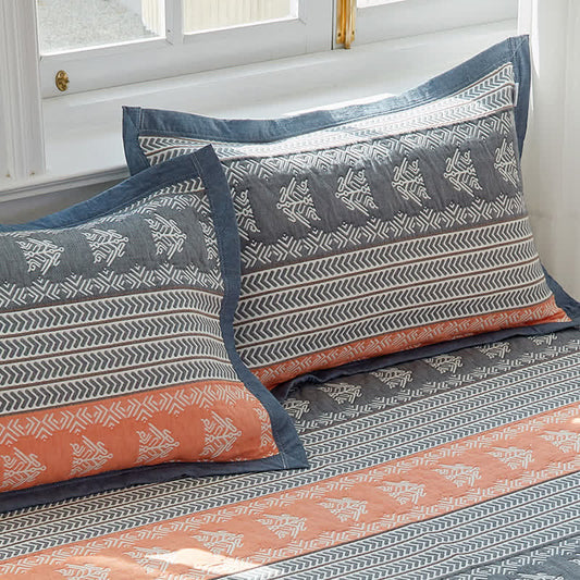 Cotton Pillowcases | Soft Natural Fabric | Set of 2