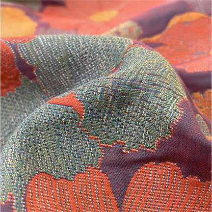 Cotton Floral Reversible Coverlet | Eco-Friendly | Full, Queen, King Sizes