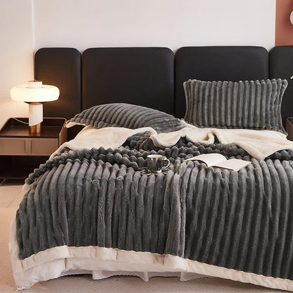 Soft Lightweight Throw Blanket | Double Velvet Polyester | Available in Multiple Colors