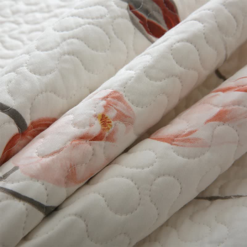 Quilted Bedding Set | 100% Organic Cotton | Full/Queen/King Options